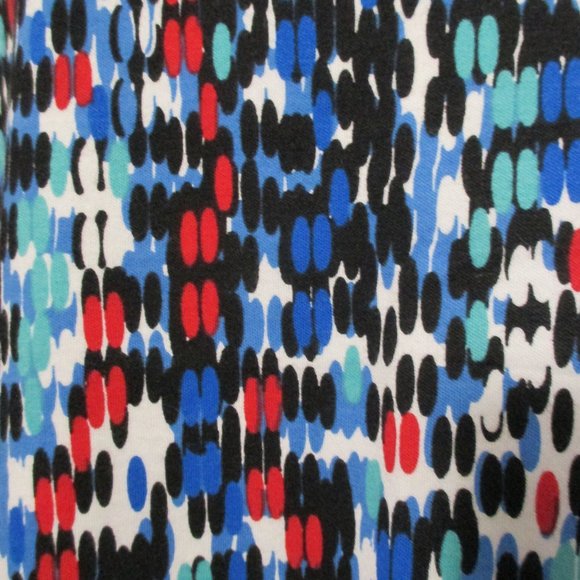 Anne Klein top NEW V neck, super soft stretchy colorful tee shirt size L - Picture 6 of 6